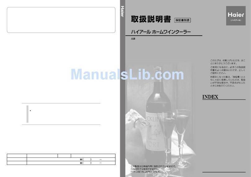 Haier JQ-F160C User manual