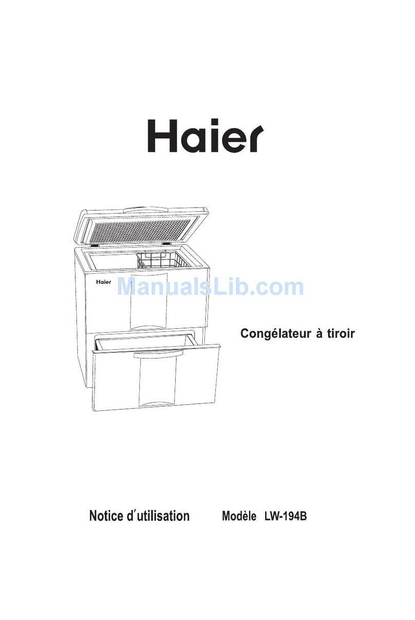 Haier LW-194B Operation and maintenance manual