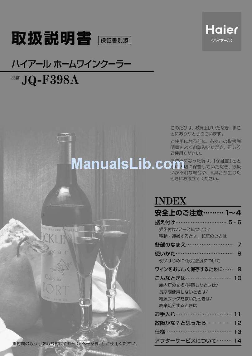 Haier JQ-F398A user manual