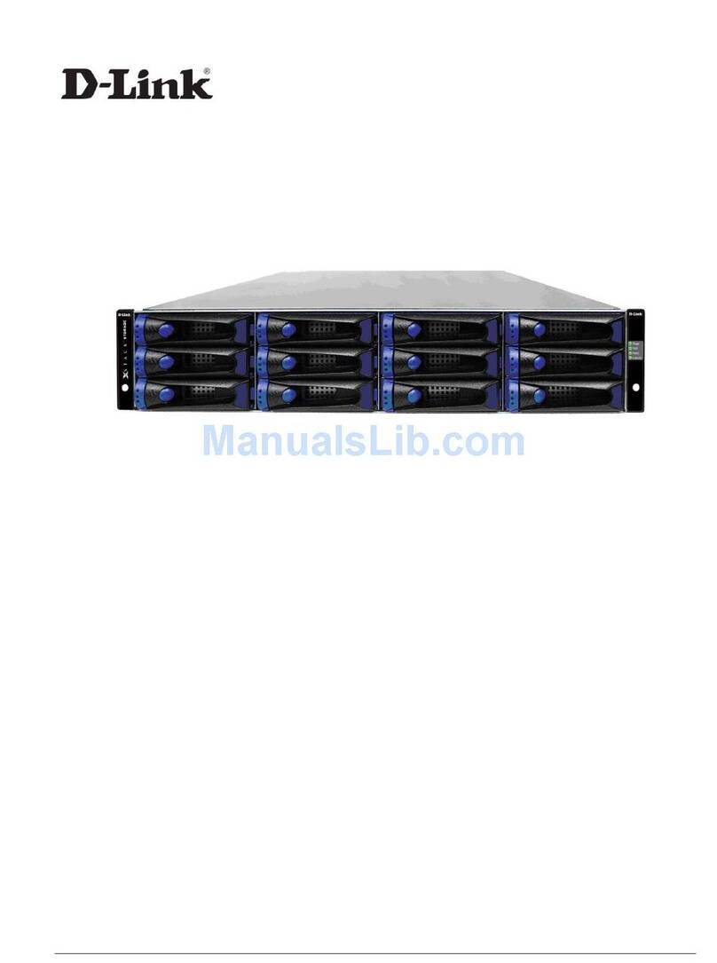 D-Link DSN-5210-10 - xStack Storage Area Network Array Hard... Hardware reference guide D-Link DSN-5210-10 - xStack Storage Area Network Array Hard... Hardware reference guide