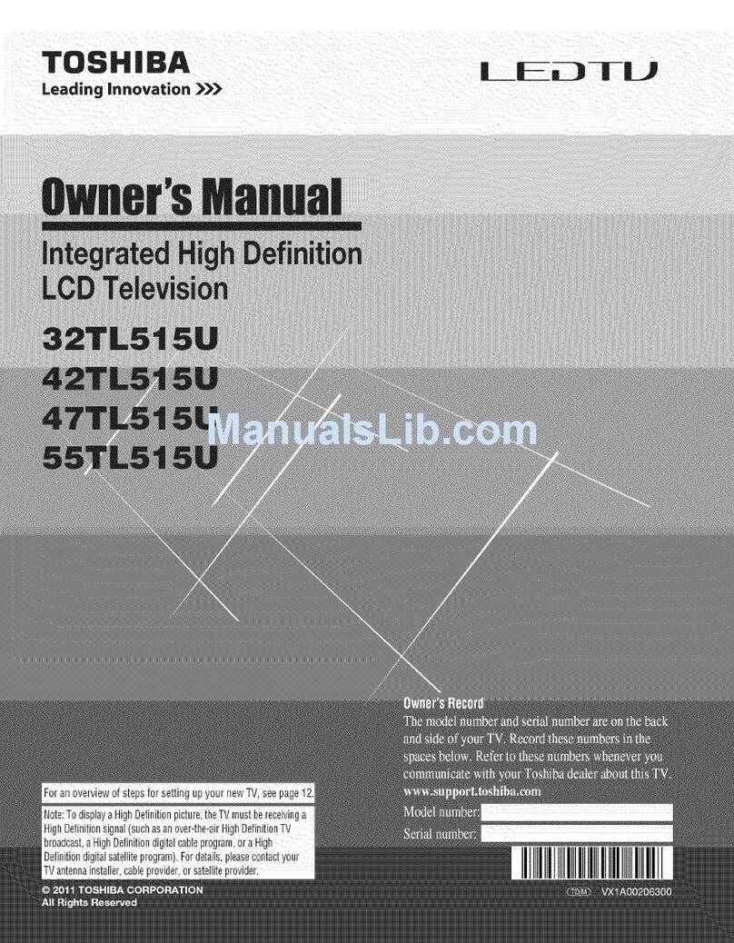 Toshiba 32TL515U User manual