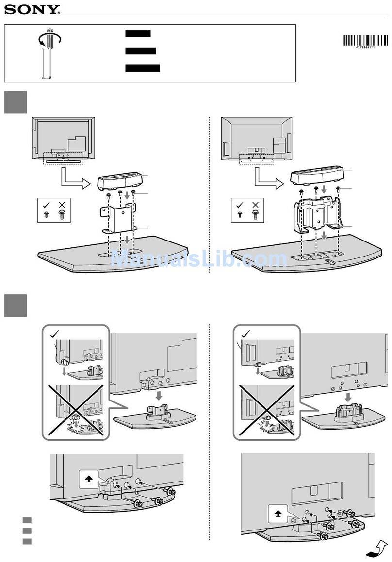 Sony BRAVIA KDL-22BX320 User manual Sony BRAVIA KDL-22BX320 User manual