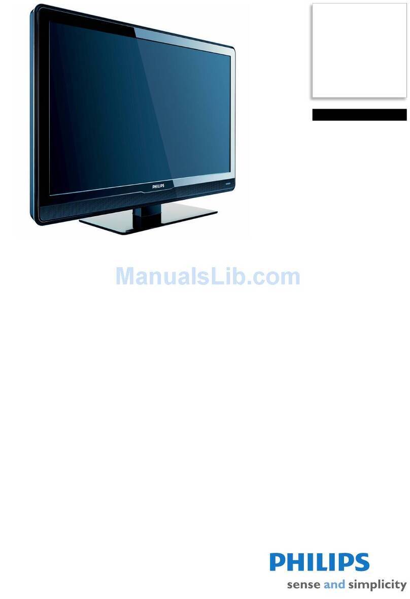 Philips 42PFL3603D User manual