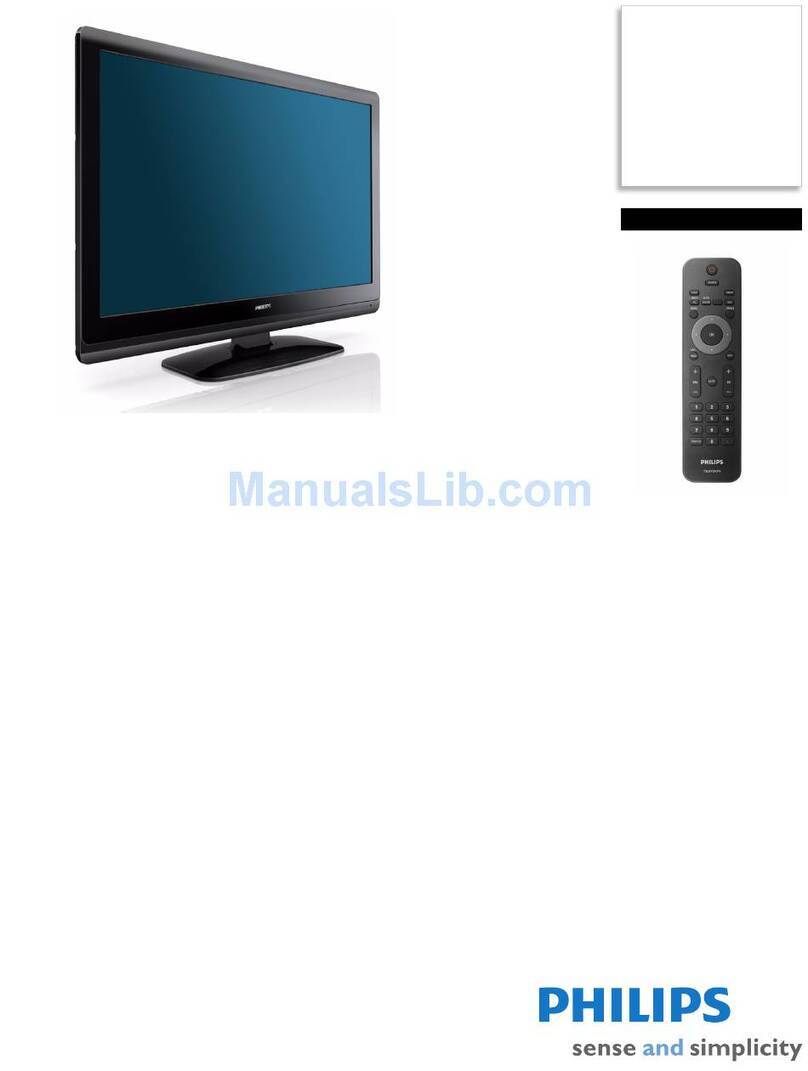 Philips 42PFL3704D User manual