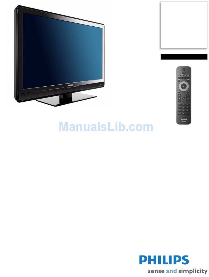 Philips 47PFL3704D User manual