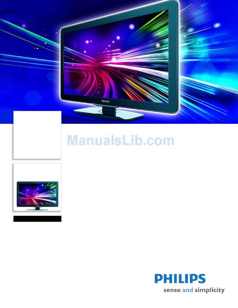 Philips 32PFL4505D User manual