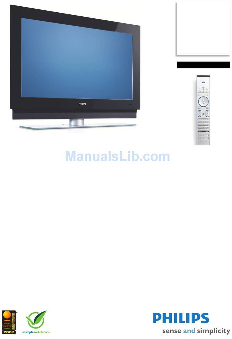 Philips Cineos 42PF9731D User manual