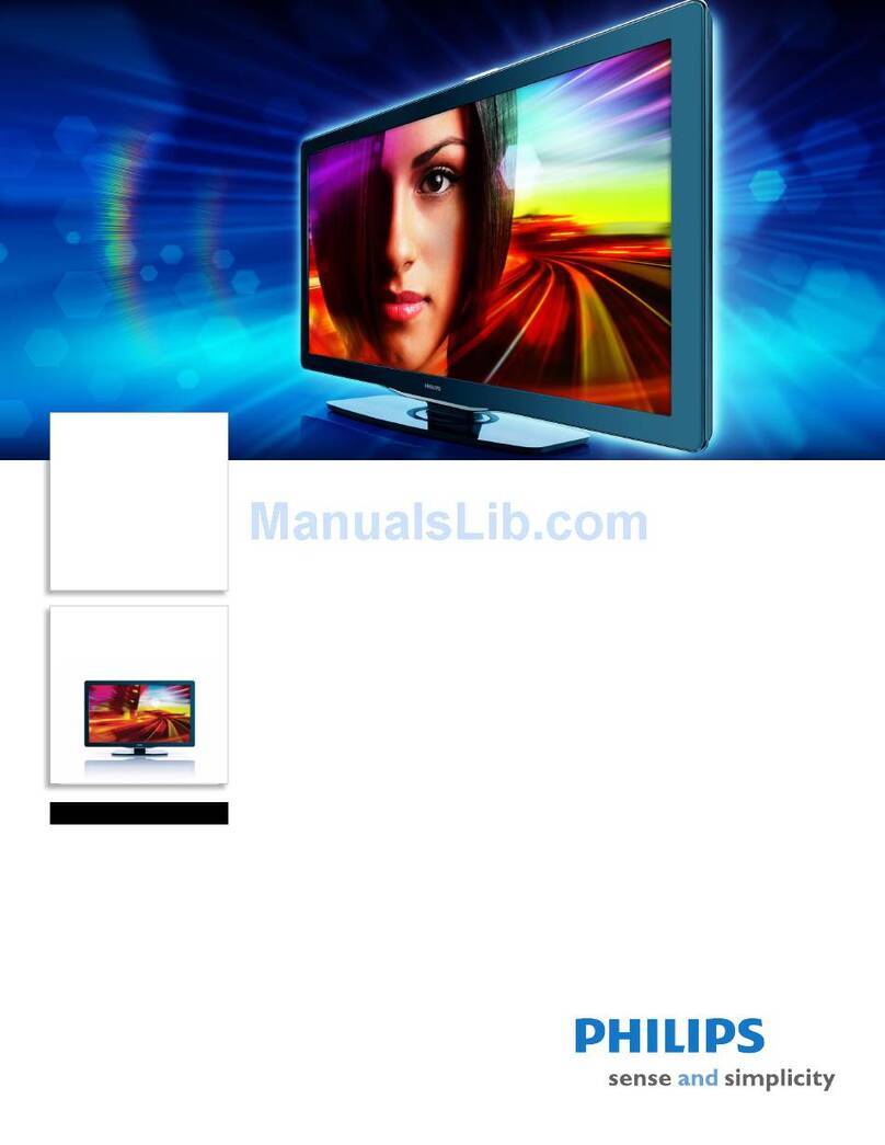 Philips 40PFL5505D User manual