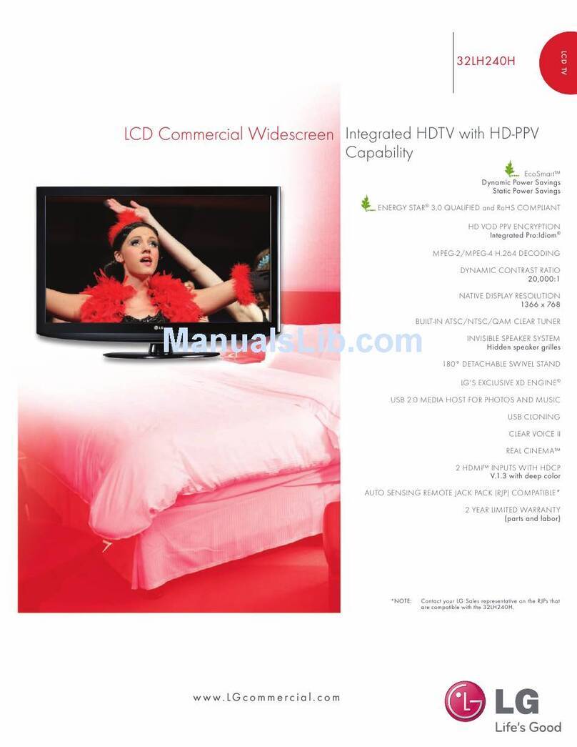 LG 32LH240H Brochure & specs