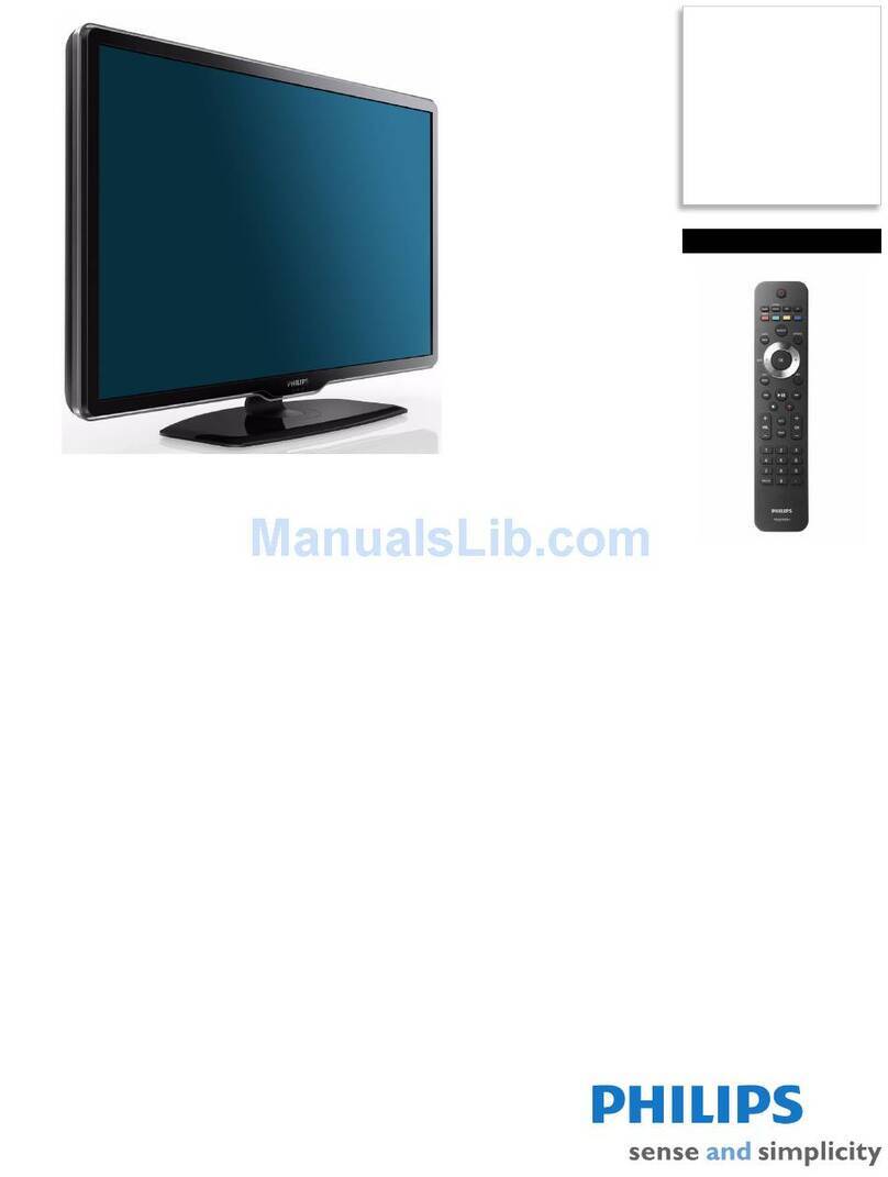 Philips 32PFL6704D - 32" LCD TV User manual