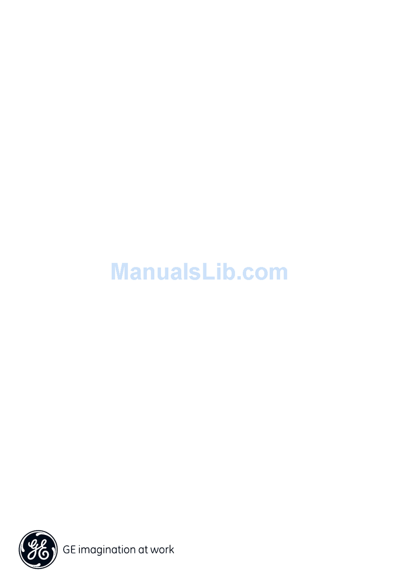 GE FHG5SWWW User manual