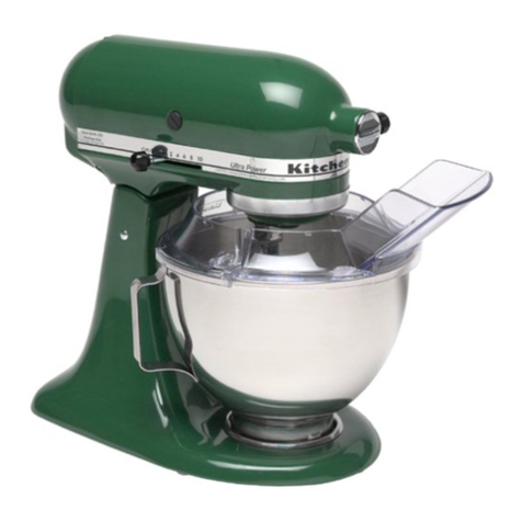 KitchenAid KSM90PS - Ultra Power Stand Mixer parts list