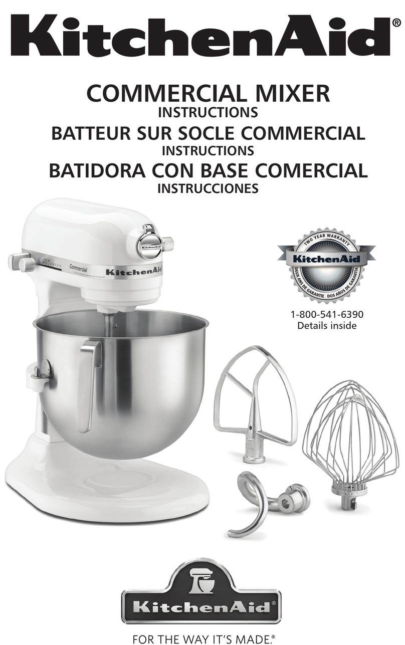KitchenAid KSM7990WH User manual