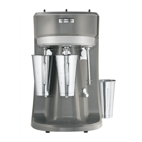 Hamilton Beach HMD400 - Commercial Drink Mixer User manual