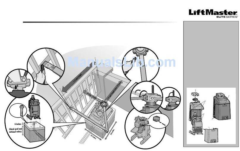 Chamberlain LiftMaster CSW24V User manual