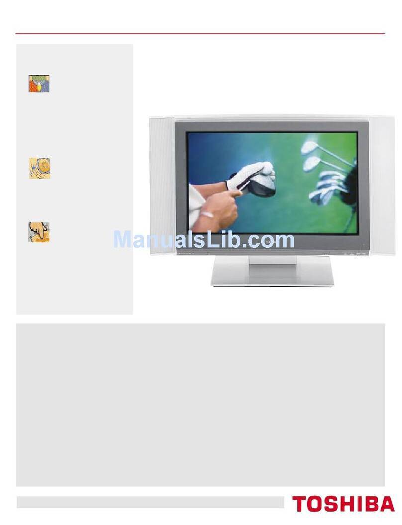 Toshiba TheaterWide 26HL83 User manual