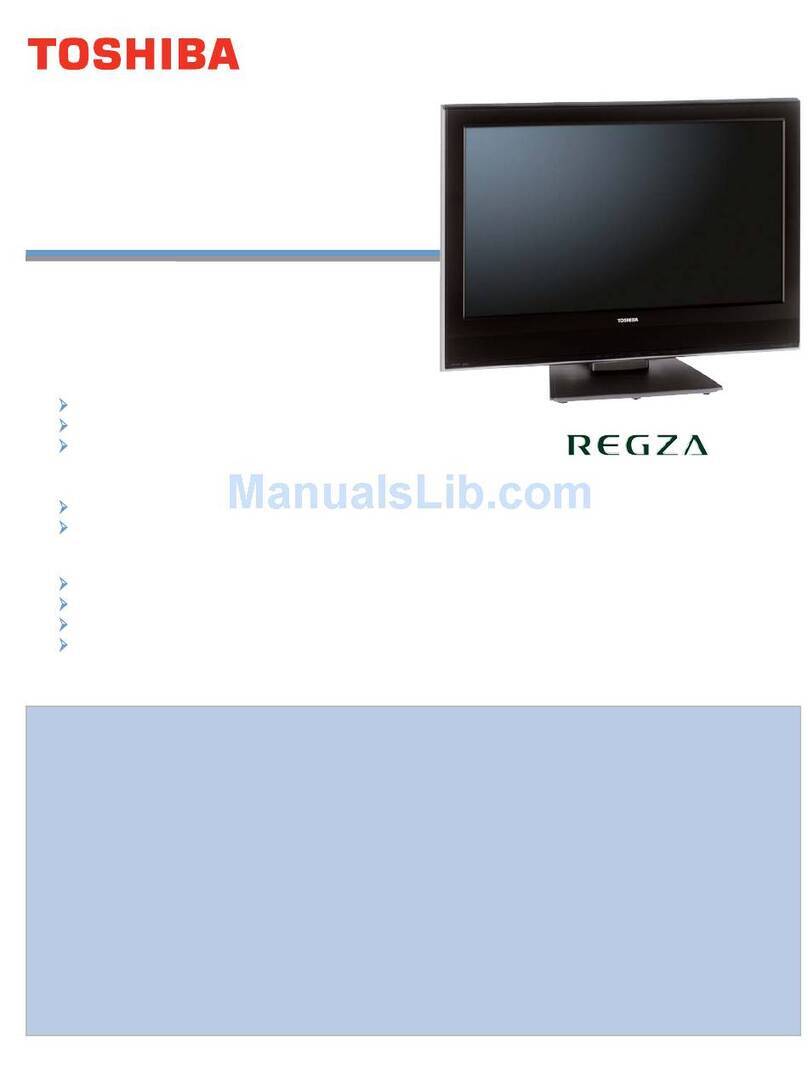 Toshiba 26HL66 - 26" LCD TV User manual