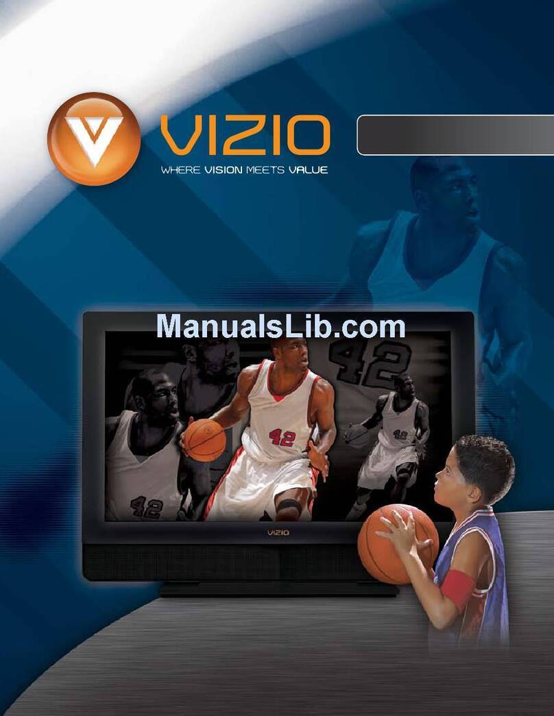 Vizio VW42LHDTV10A User manual
