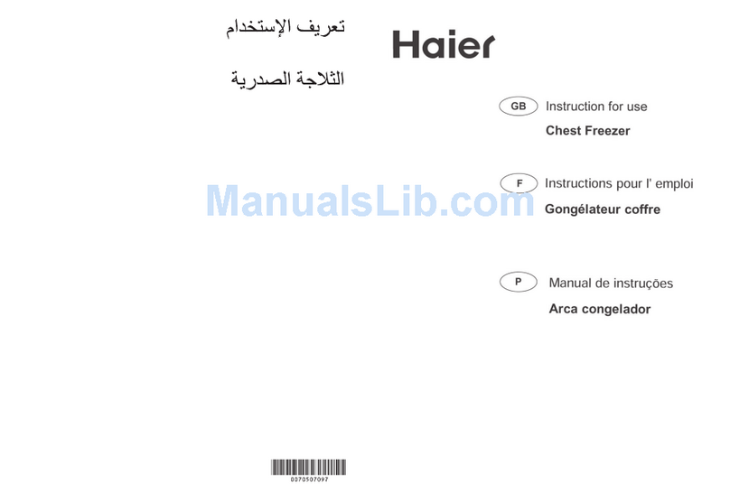 Haier BD-320H Instructions for use