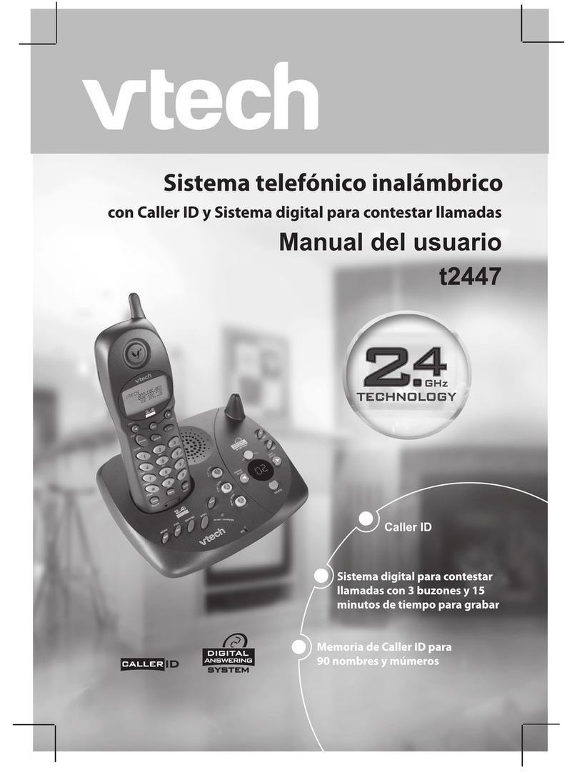 V-tech t2447 User manual