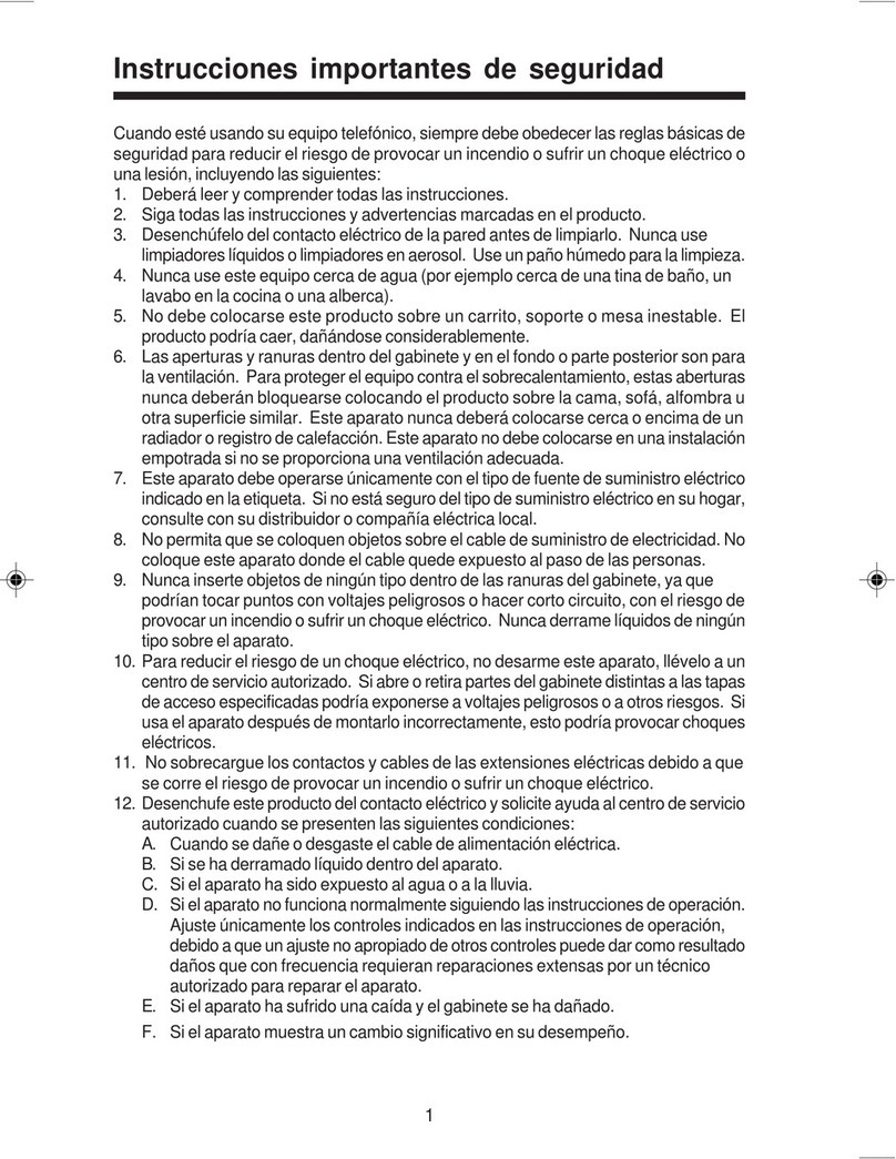 V-tech t 2435 User guide V-tech t 2435 User guide