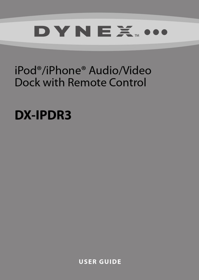 Dynex DX-IPDR3 User manual