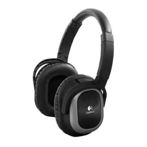 Logitech 980409-0403 - Noise Canceling Headphones User manual
