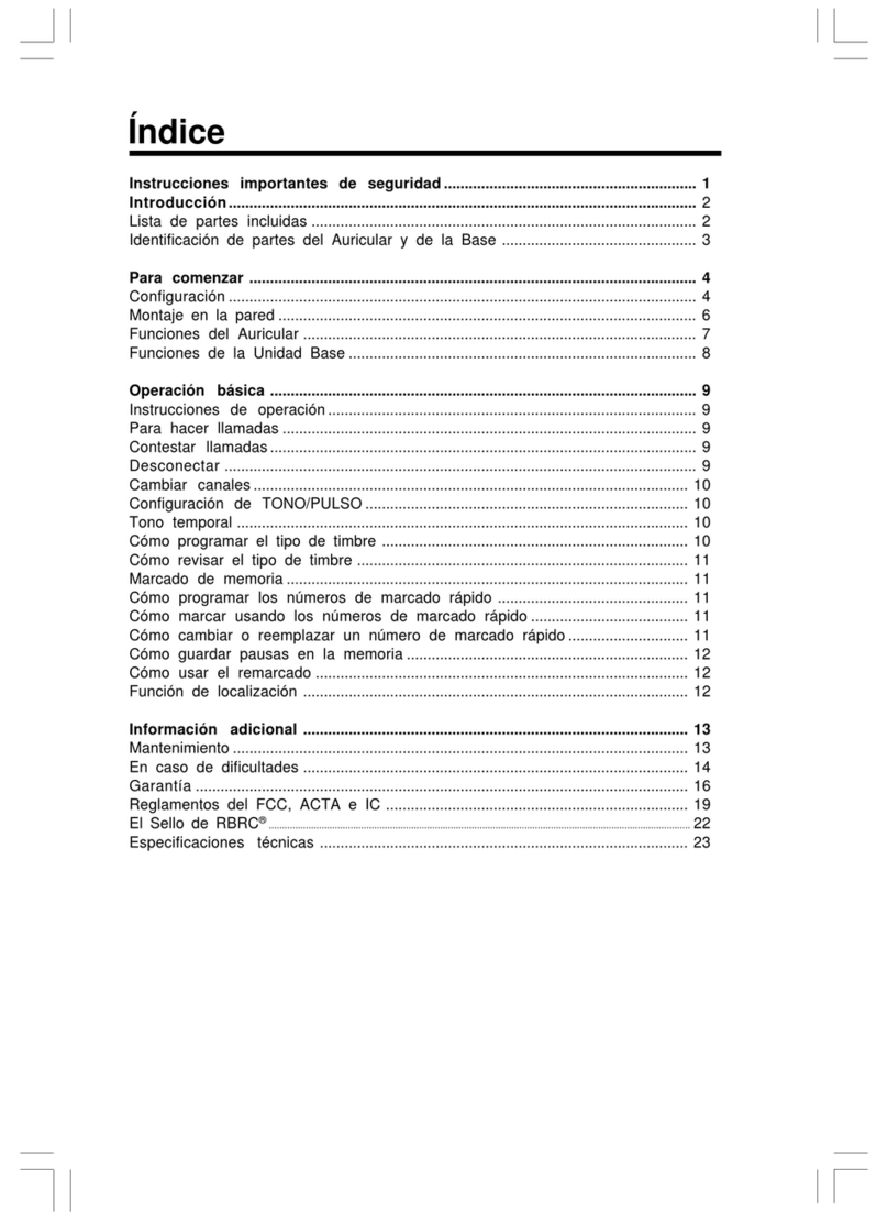 V-tech t 2408 User manual