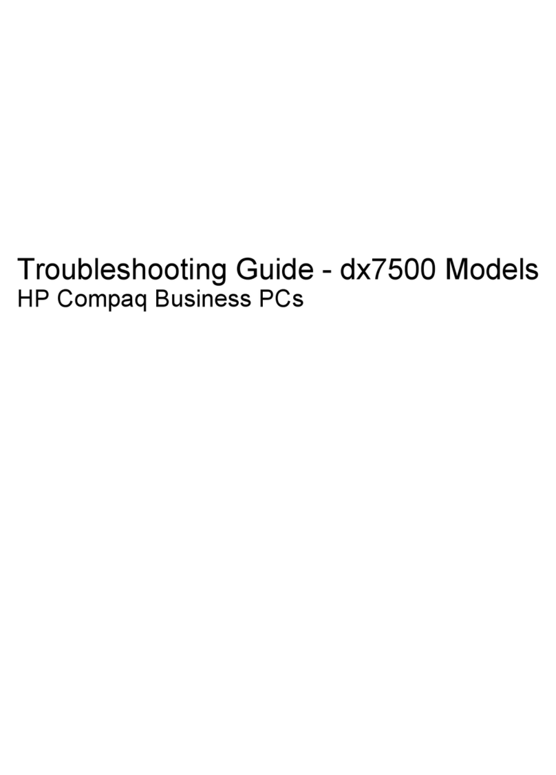 HP dx7500 - Microtower PC troubleshooting guide
