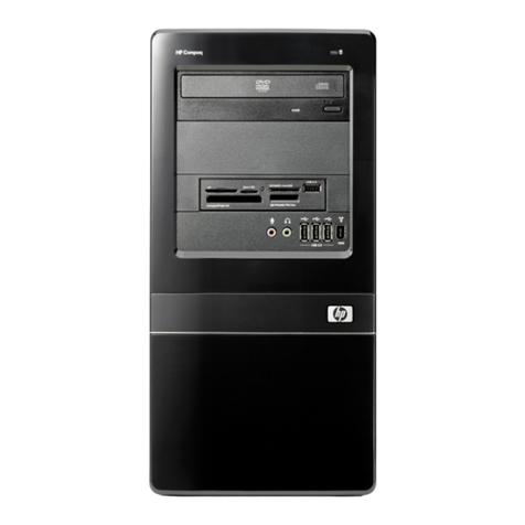 HP dx7500 - Microtower PC User manual HP dx7500 - Microtower PC User manual