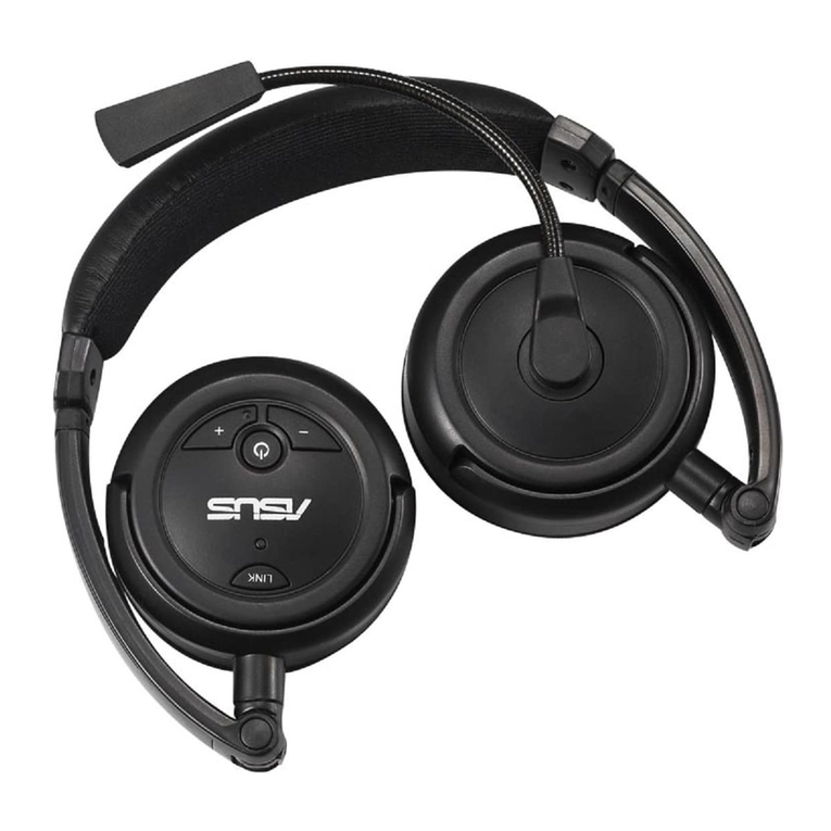 Asus HS-1000W - Headset - Semi-open User manual