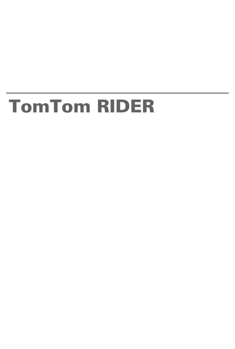 TomTom RIDER 2nd Edition User manual