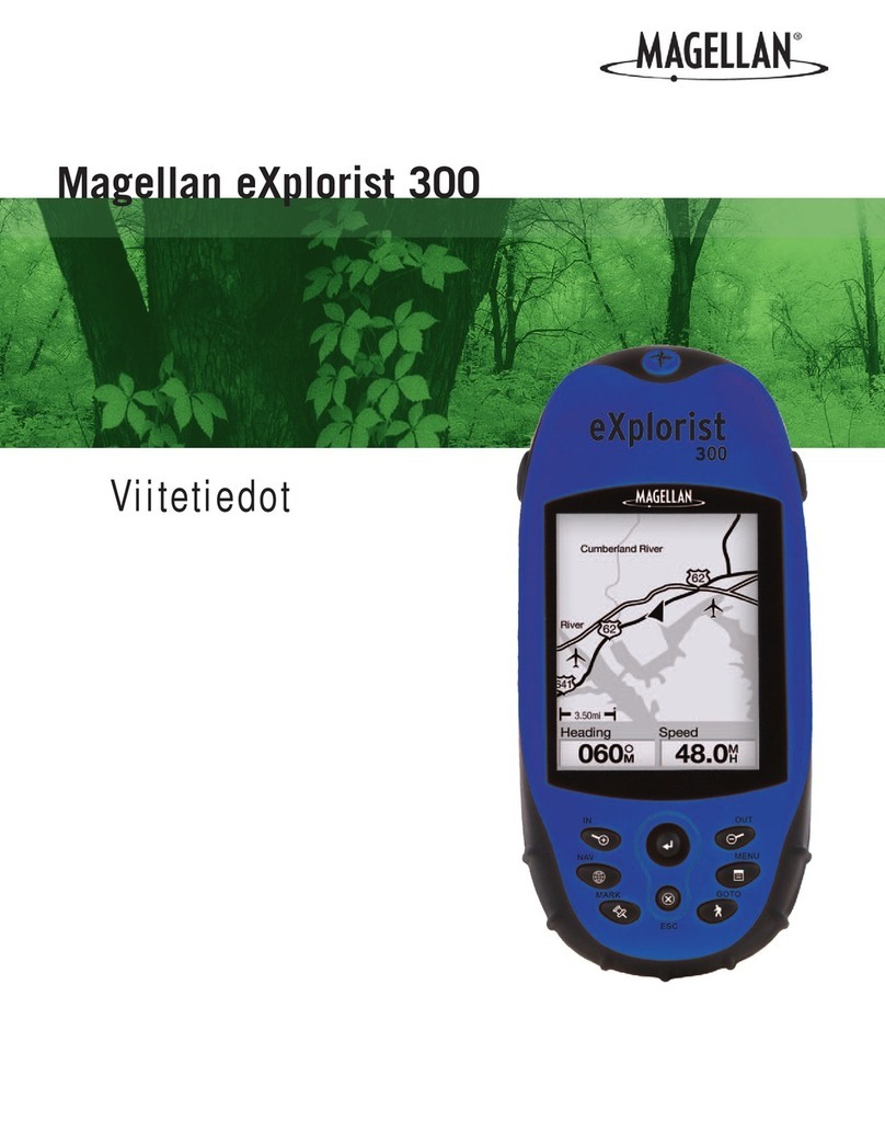 Magellan Magellan eXplorist 300 User manual