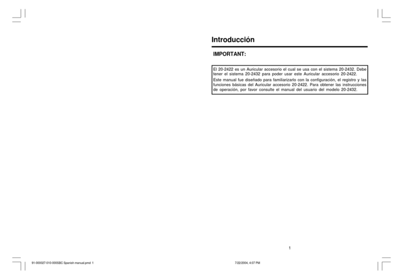 V-tech sbc20-2422 Manual de usuario