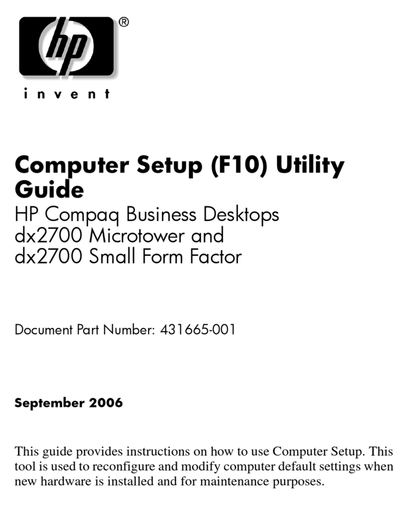 Compaq dx2700 - Microtower PC User manual Compaq dx2700 - Microtower PC User manual