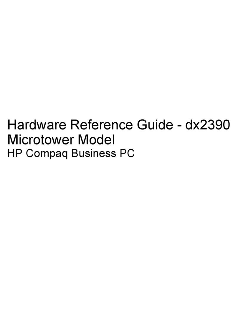 Compaq Compaq dx2390 Microtower Hardware reference guide