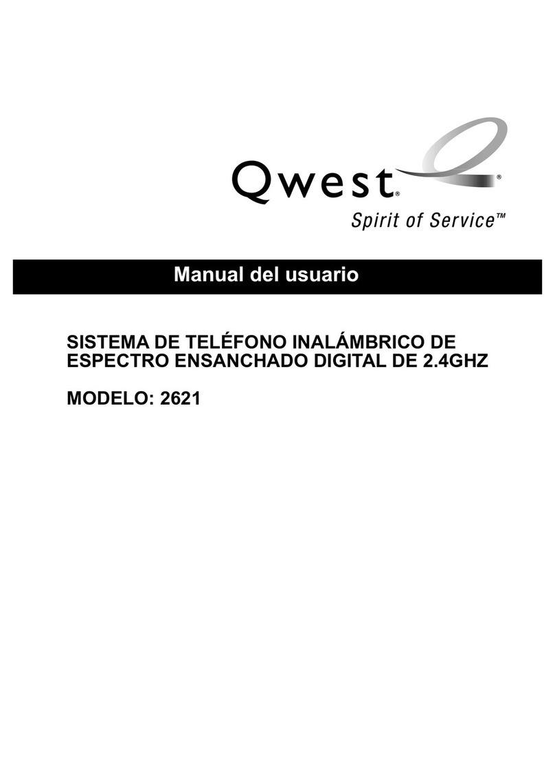Qwest qw2621 User guide
