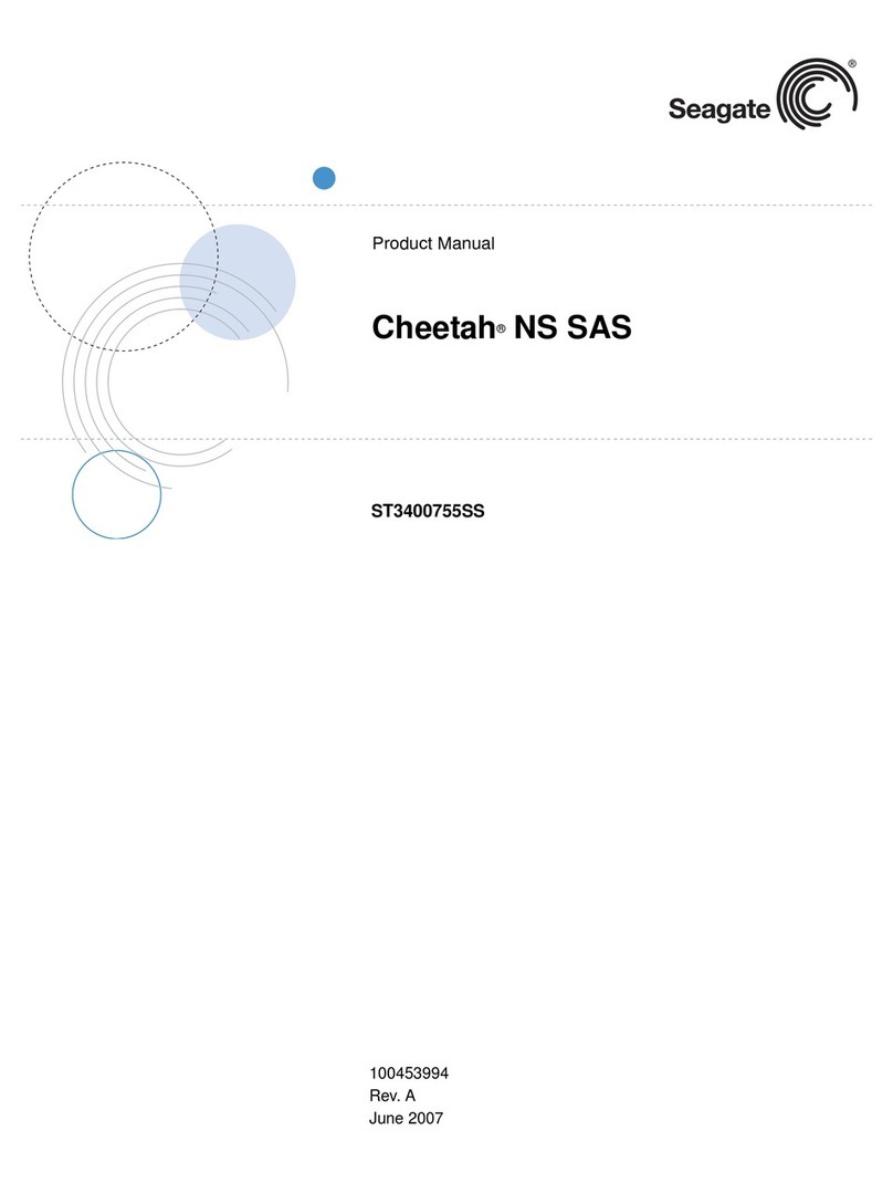 Seagate Cheetah NS 10K User manual