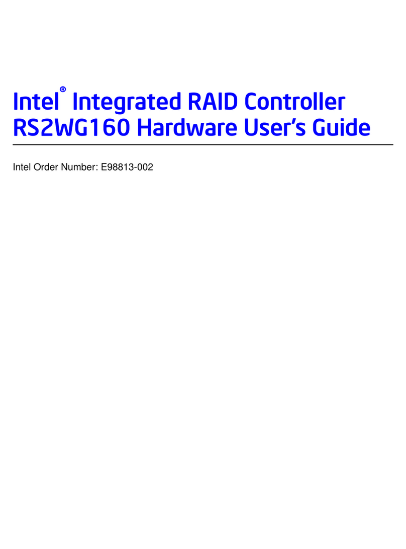 Intel RS2WG160 Installation manual