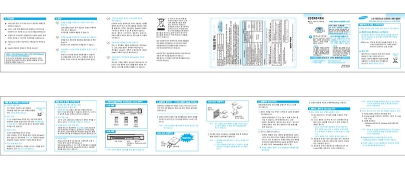 Samsung HD081GJ installation guide