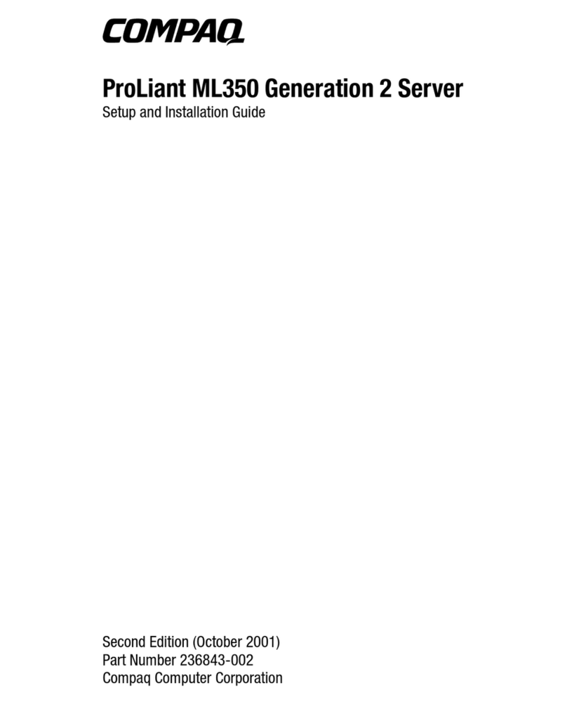Compaq ML350 - ProLiant - G2 Operating and safety instructions