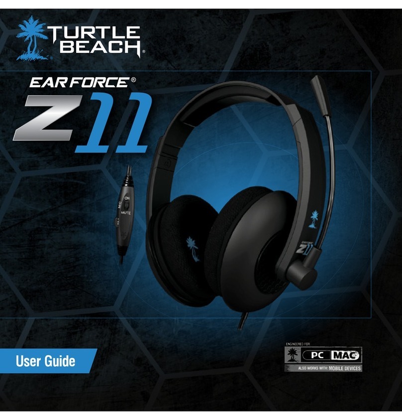 Turtle Beach Ear Force Z11 User manual Turtle Beach Ear Force Z11 User manual