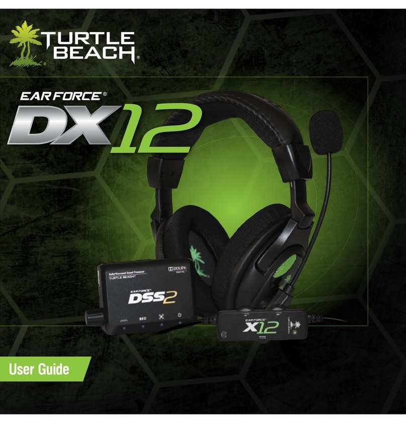 Turtle Beach Ear Force DX12 User manual