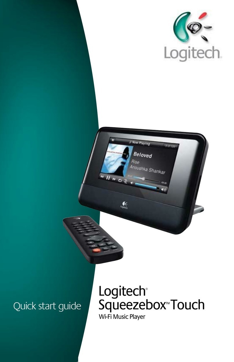 Logitech 930-000074 - Squeezebox Touch Network Audio... User manual