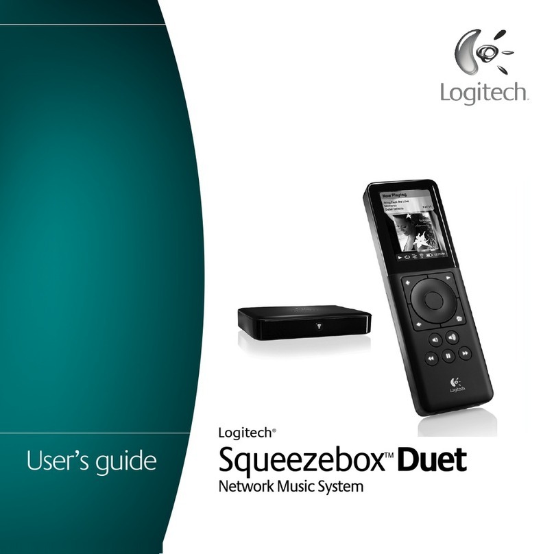 Logitech 930-000033 - Squeezebox Duet Network Audio... user guide