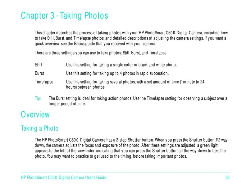 HP PhotoSmart C500 User manual