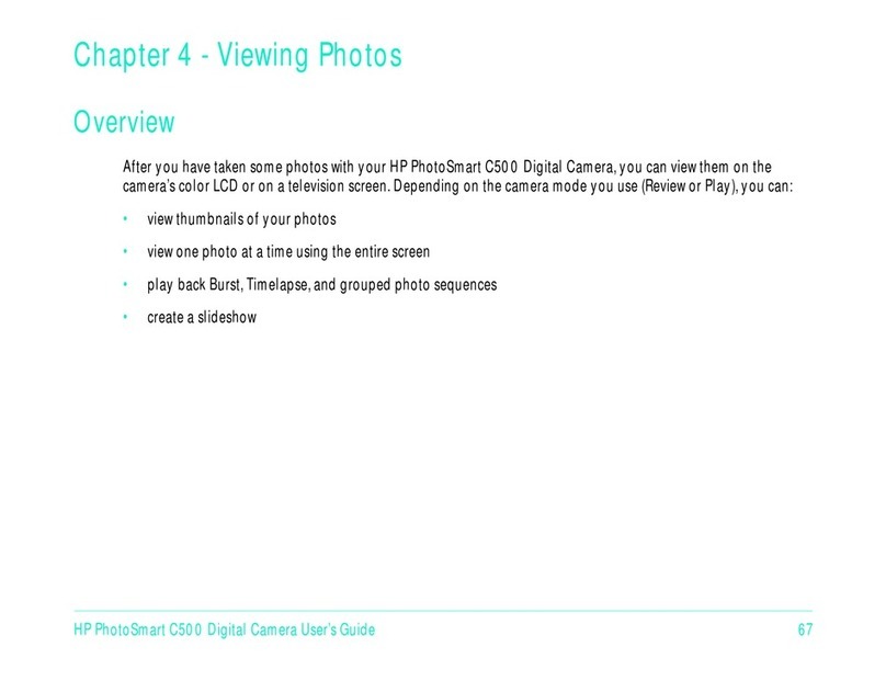 HP PhotoSmart C500 User manual