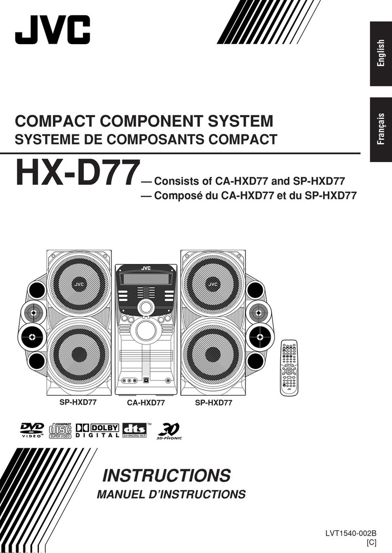 JVC HX-D7 instructions