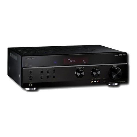 Insignia NS-R5101HD - AV Receiver Installation and operation manual