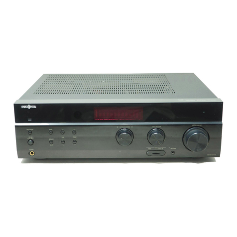 Insignia NS-R5101HD - AV Receiver Guía del usuario